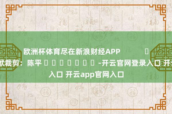 欧洲杯体育尽在新浪财经APP            						包袱裁剪：陈平 							-开云官网登录入口 开云app官网入口
